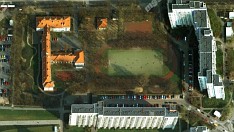 Okolice stacji metra Służew