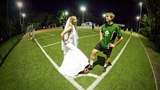 Małżeńska próba sił na boisku