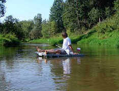 Spływ rzeką Bukową