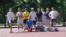 Uczestnicy pierwszego meczu Lawy